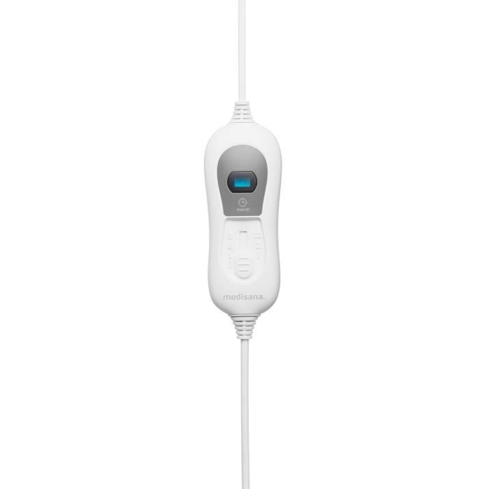 MEDISANA heated topmelas - 666 80x150 cm, 3 temperature settings, washable, automatic stop