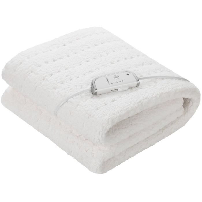 Extra soft heated fleece mattress topper - MEDISANA - HU 672 - Bed warmer - 4 settings - 3 timers - Washable