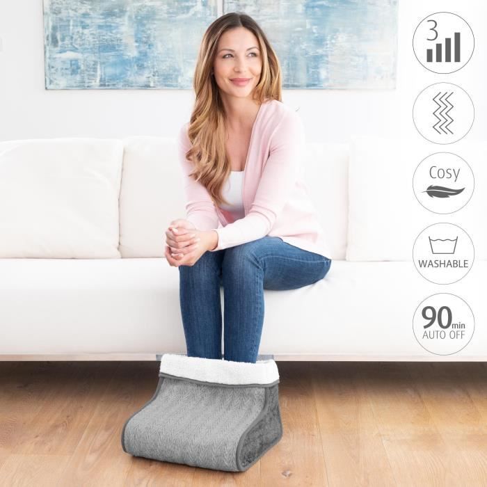Foot warmer - MEDISANA - FW 150 - 6 temperature levels - Timer - Washable - Warms and relieves