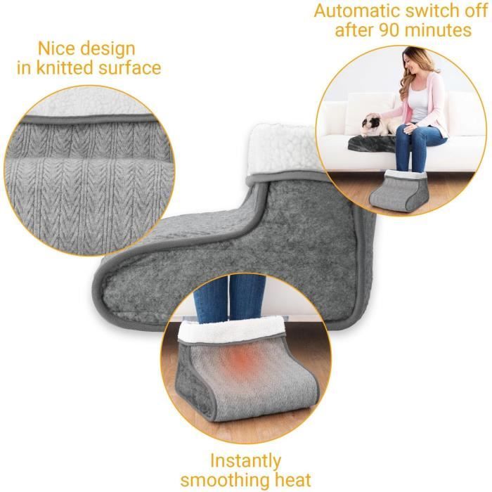 Foot warmer - MEDISANA - FW 150 - 6 temperature levels - Timer - Washable - Warms and relieves