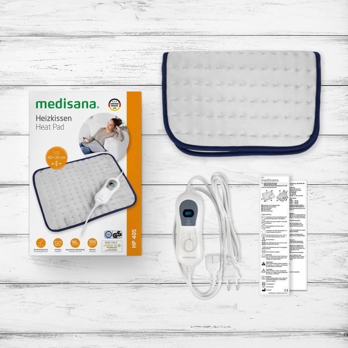 MEDISANA - HP 405 - Heating blanket - 3 temperature settings - Automatic shut-off after 90 minutes
