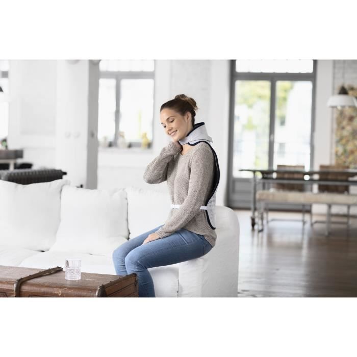 MEDISANA HP 460 - Heating cushion for the neck and back - 100W - 3 temperature settings - Automatic stop 90min