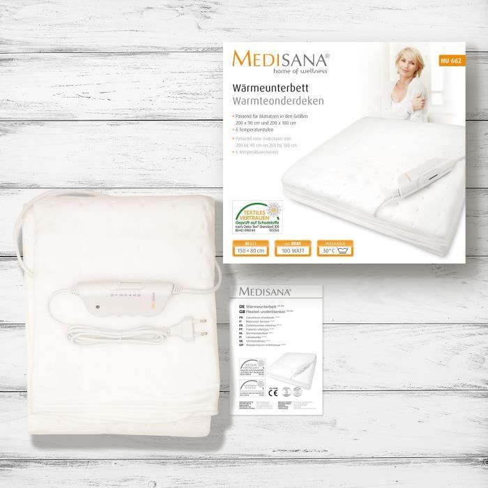 MEDISANA 61220 - Heated mattress topper
