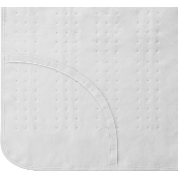 King Size MEZISANA heated topmelas - HU 676 XXL - 2 control elements, 150 x 160 cm, 4 temperature settings, washable