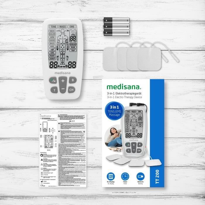 Medisana 3-in-1 Pain Therapy Device TT 200 White