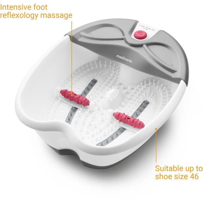 MEDISANA - FS 300 - Foot bath - White - Spa massage and relaxing vibration