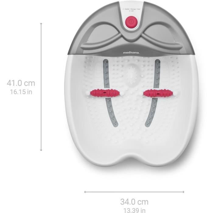 MEDISANA - FS 300 - Foot bath - White - Spa massage and relaxing vibration