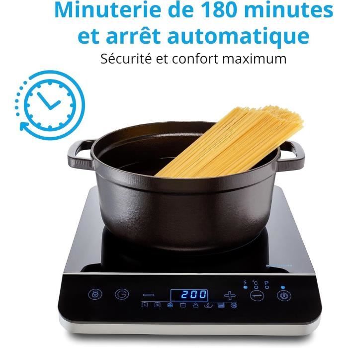 Tabletop induction hob - MEDION - MD 17595 - 1 burner - L 29 x D 36 cm