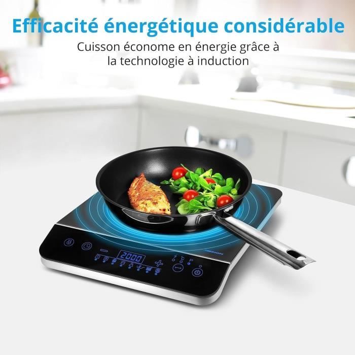 Tabletop induction hob - MEDION - MD 17595 - 1 burner - L 29 x D 36 cm