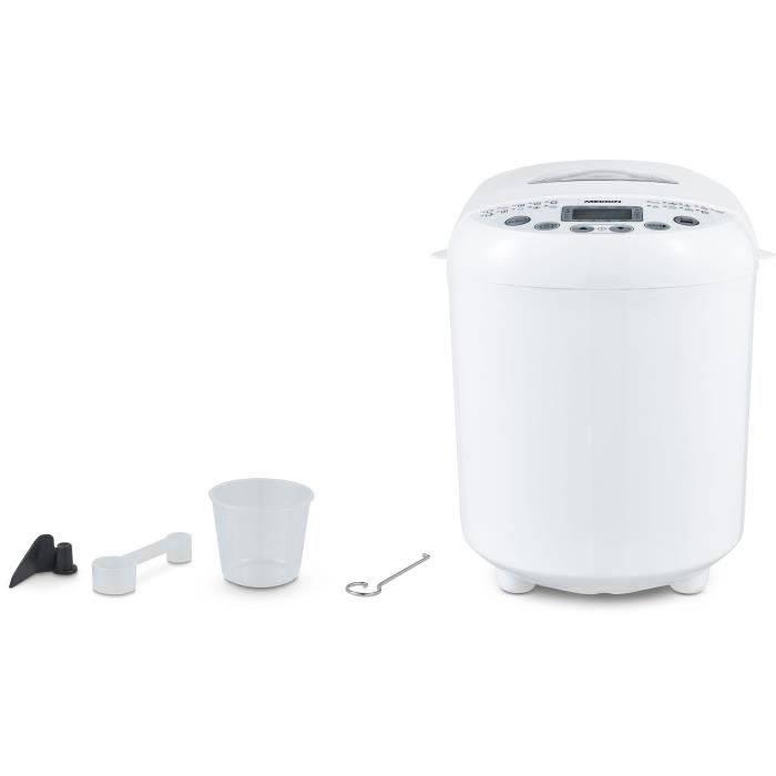 Bread Machine - MEDION - 50073723 - 550 W - 19 programs - Porthole - White