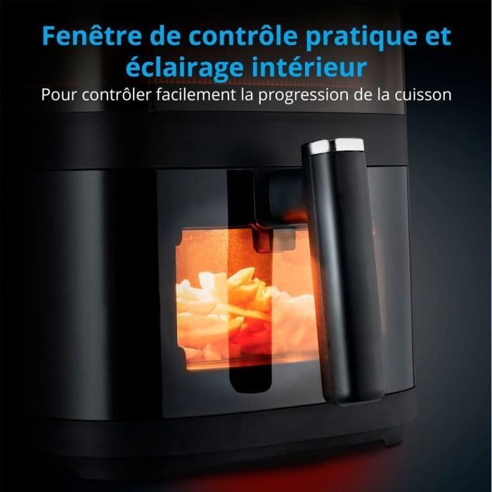 Oil-free hot air fryer - MD 11780 - Temperature up to 230°C - 10 programs - 5 L - 1500 Watt