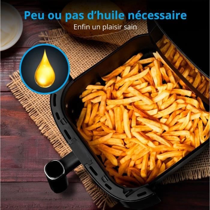 Oil-free hot air fryer - MD 11780 - Temperature up to 230°C - 10 programs - 5 L - 1500 Watt