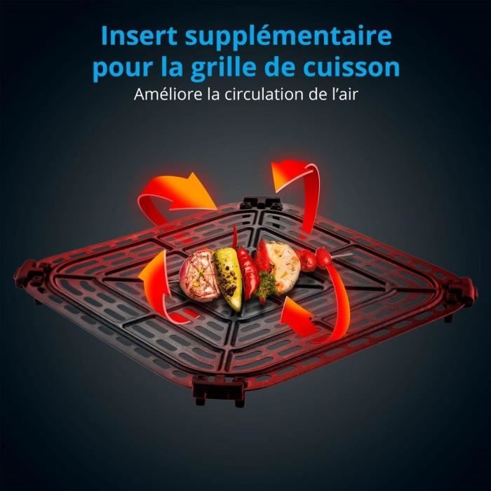Oil-free hot air fryer - MD 11780 - Temperature up to 230°C - 10 programs - 5 L - 1500 Watt