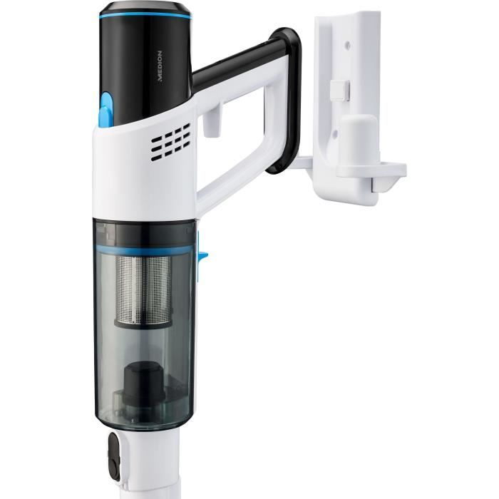 MEDION P250 - Cordless Broom Vacuum Cleaner - Power 2,200 mAh - Light: 2.1 Kg - 3 Cleaning modes