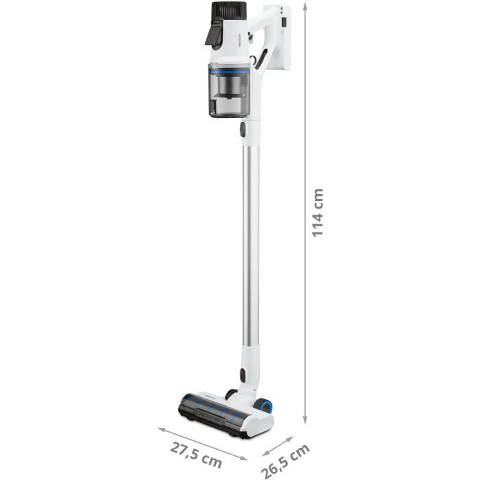 MEDION P350 - Cordless Broom Vacuum Cleaner - Power 24 kPa / 350W - Dust sensor - HEPA H13 - LED Touch Screen