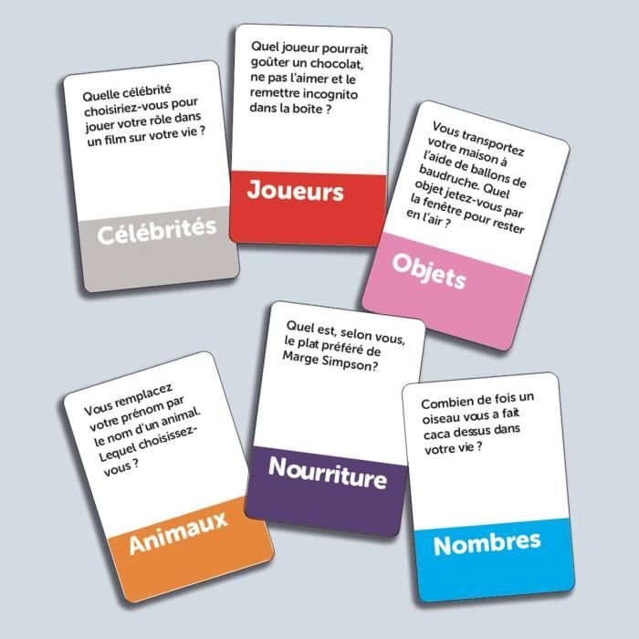 Crazy Questions to Ask Your Friends - Party Game - MEGABLEU - Ages 14+