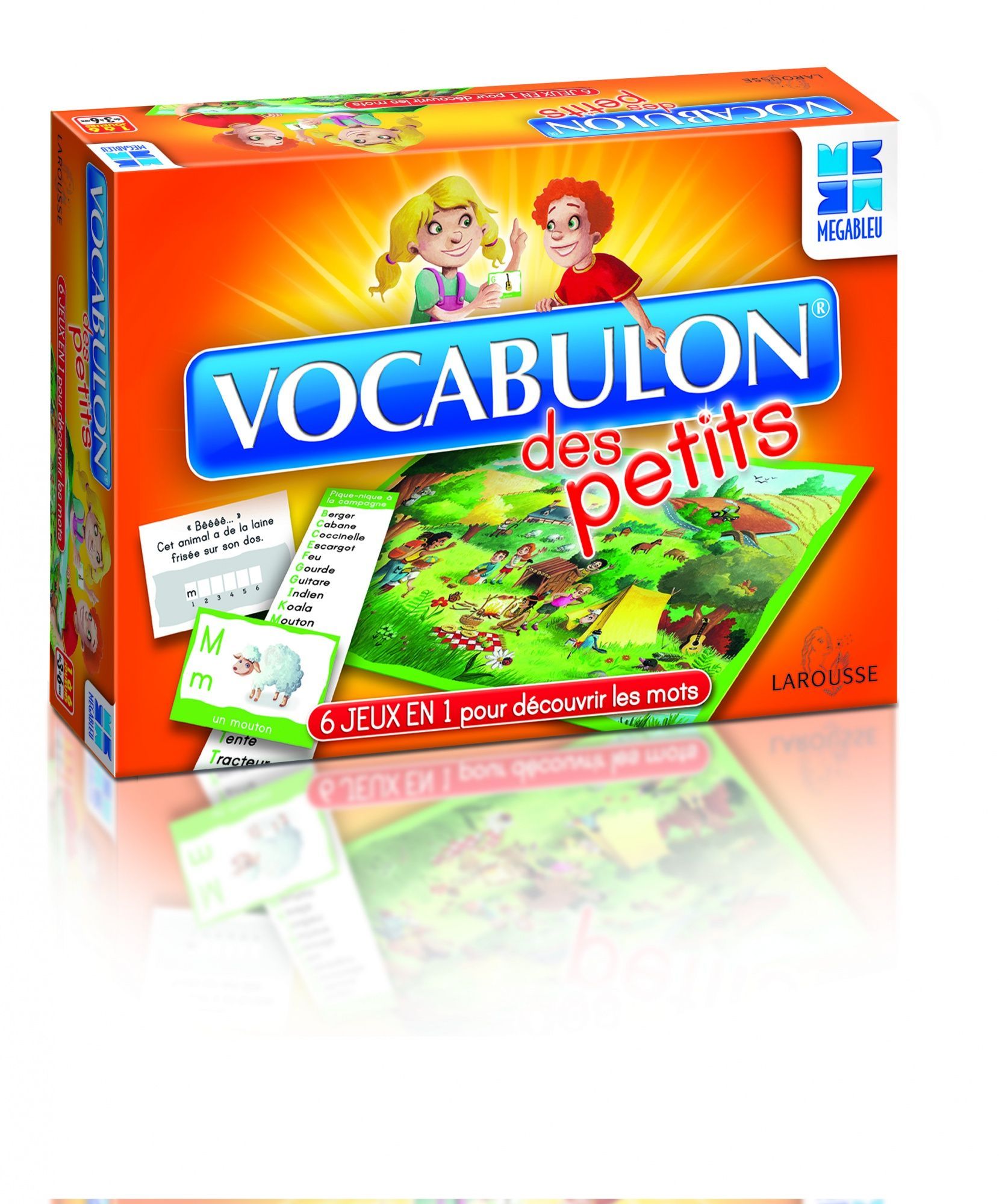 MEGABLEU Vocabulon des Petits learning game
