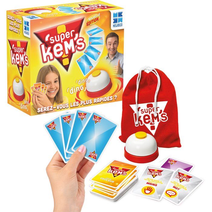 MEGABLEU Card Game - Super Kems (Small Box)