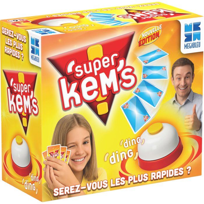 MEGABLEU Card Game - Super Kems (Small Box)