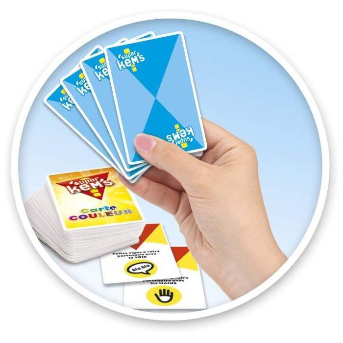 MEGABLEU Card Game - Super Kems (Small Box)