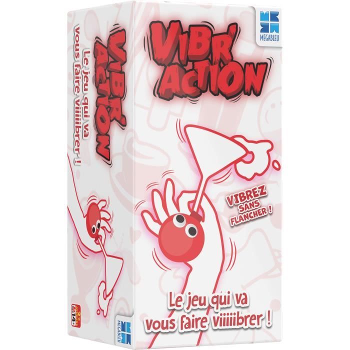 Board game - MEGABLEU - Vibr'Action - 200 vibrating challenges to take up with a bracelet