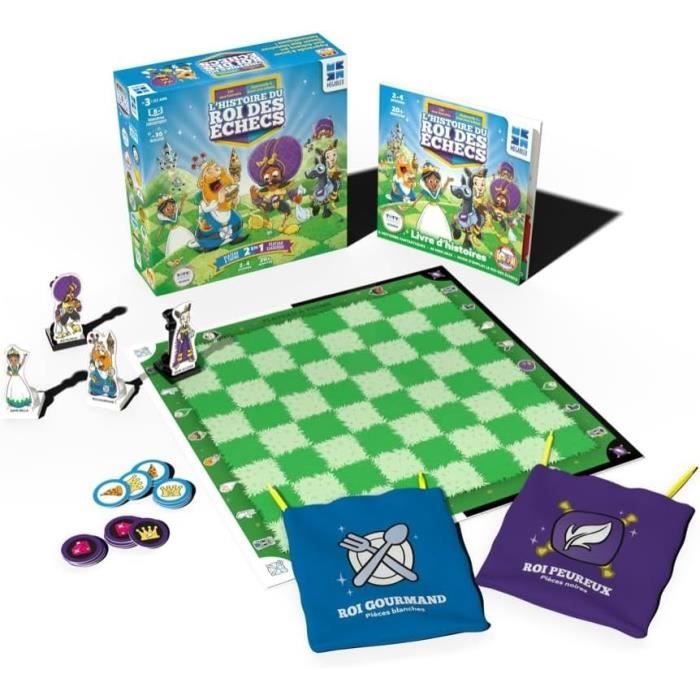 THE STORY OF THE CHESS KING - MEGABLEU - Learning game