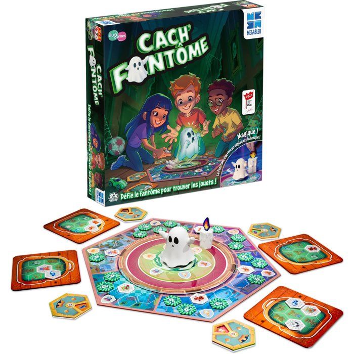 Ghost Catchers - board game - MEGABLEU - memory and strategy