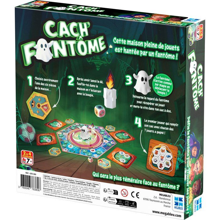 Ghost Catchers - board game - MEGABLEU - memory and strategy