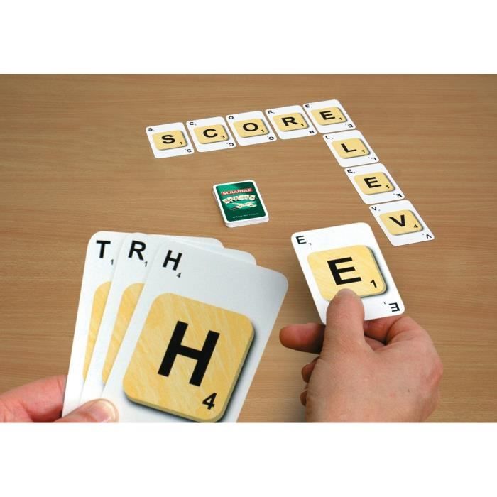 Scrabble cards - 3 games in 1 - MEGABLEU