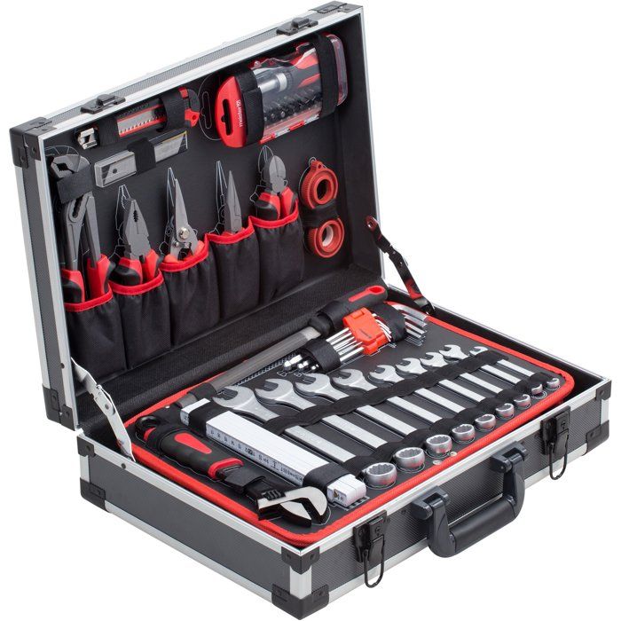 MEISTER 131 Piece Tool Set - Aluminum