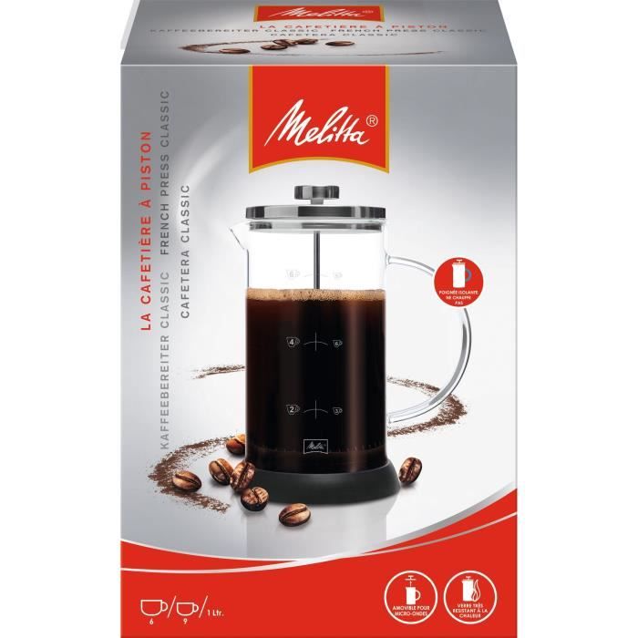 Melitta CAFETIERE A Piston Standard 9 cups