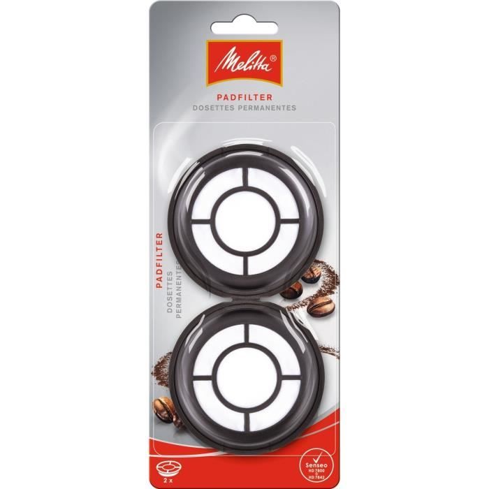 MELITTA Lot of 2 permanent filter Padfilter