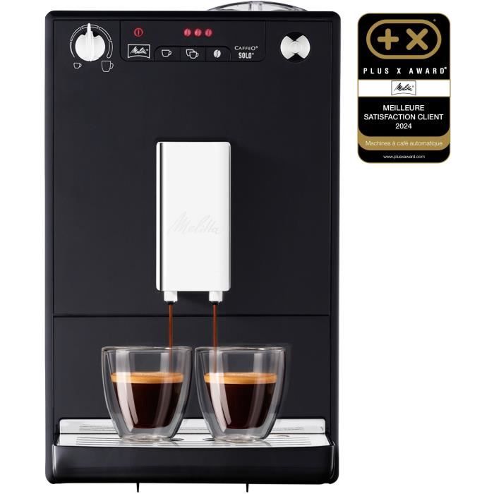 Grain grinder coffee machine - melitta - solo - black