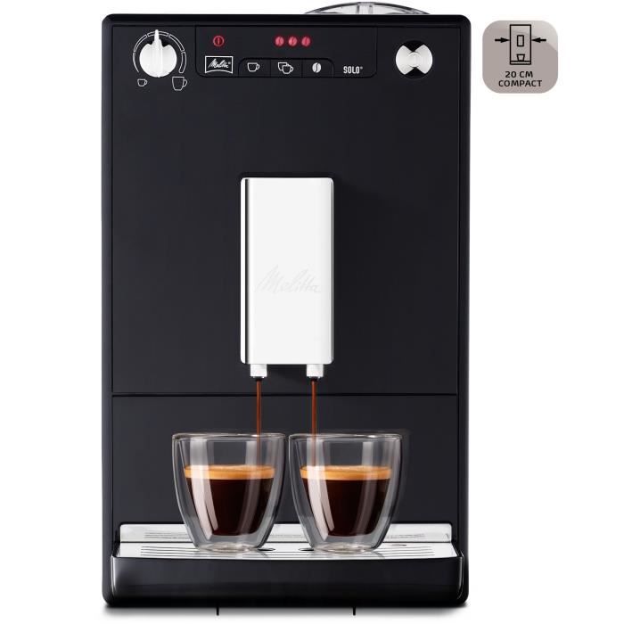 Grain grinder coffee machine - melitta - solo - black
