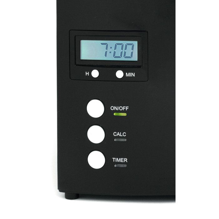 Melitta 100801 CAFETIERE Programmable Optima Timer - Black Filter