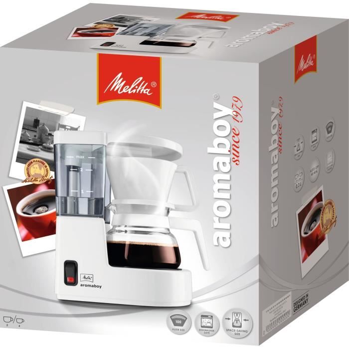 MELITTA Coffee maker Aromaboy 1015-01 White