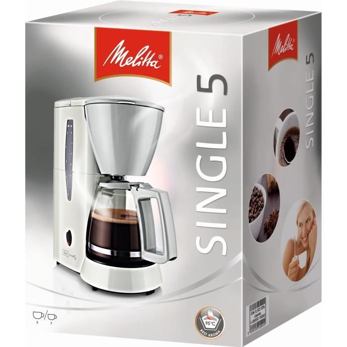 Melitta M720-1/1 Single Cafetiere 5 m720-1/1 white