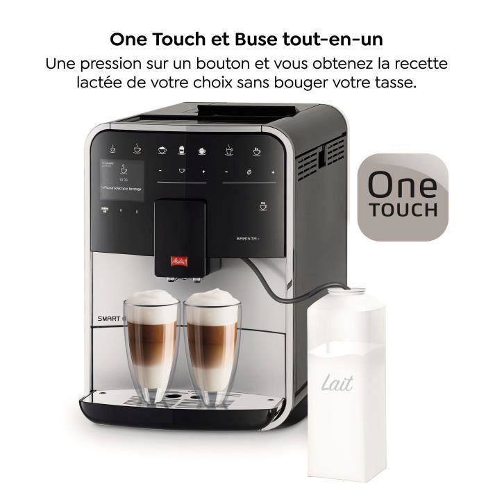 Grain machine melitta barista t smart - silver (without milk tank)