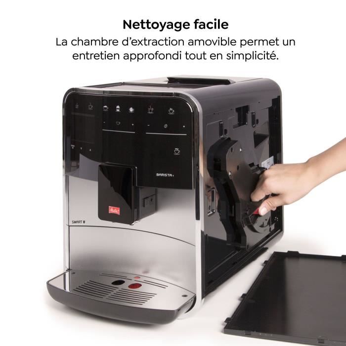 Grain machine melitta barista t smart - silver (without milk tank)