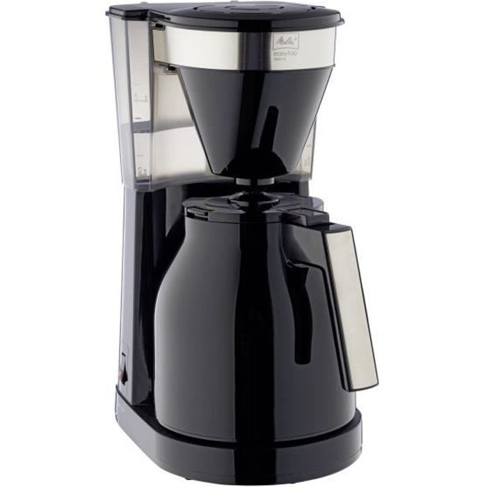 Melitta Easy Top Therm II 1023-08 - Filter coffee 1L - 1050 W - Black