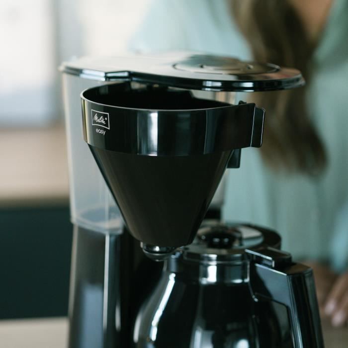 Melitta Easy Therm II 1023-06 - Filter coffee 1L - 1050 W - Black