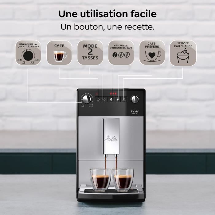 Melitta purista grain coffee machine - money