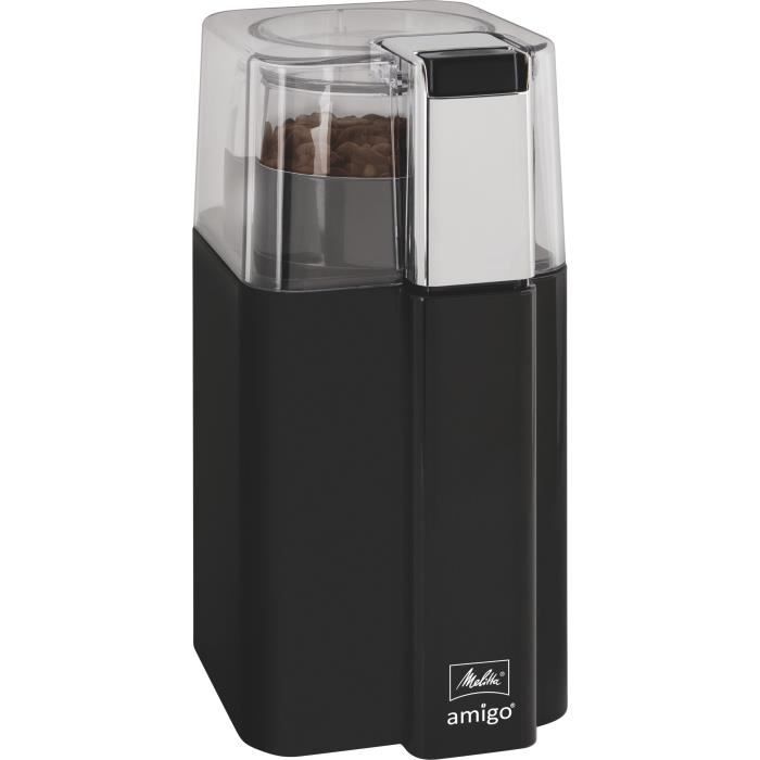 Coffee grinder - MELITTA - AMIGO 1029-01 - 170 W - 8 to 10 cups - Black