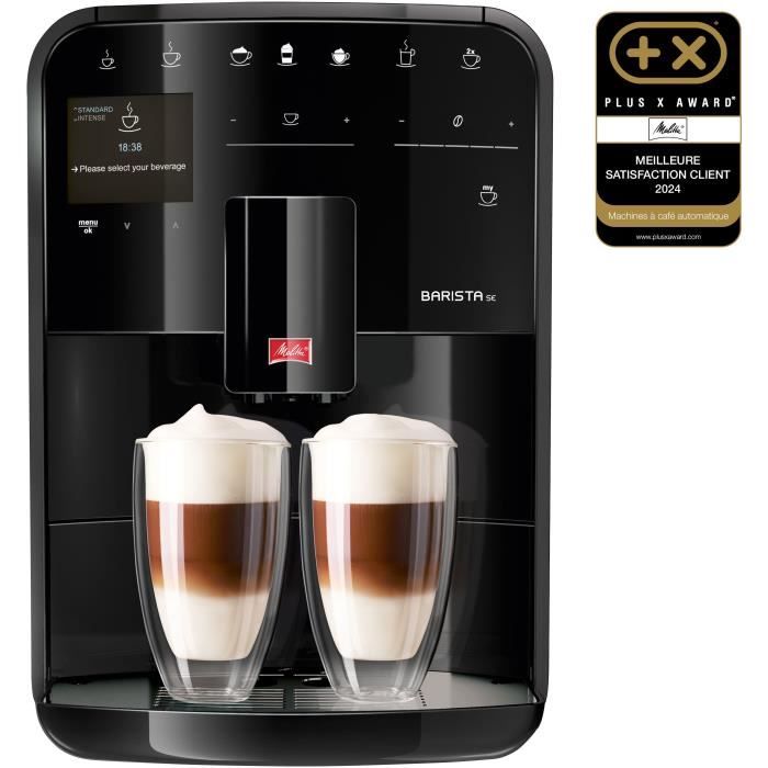Automatic coffee machine with grinder - MELITTA - Barista SE F830-003 - 1450 W - Black