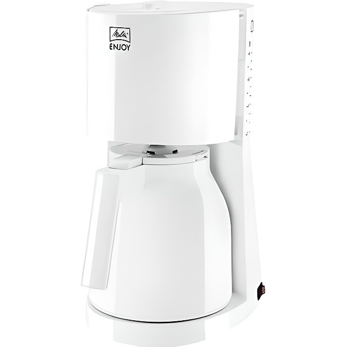 Melitta 1017-05 Filter coffeeiere with insulated cheam Enjoy II Therm - White