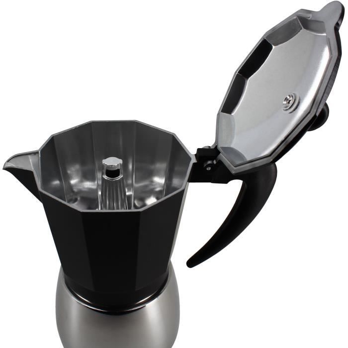 Italian Coffee Maker - MENASTYL - 3935072 - Aluminum - 12 cups - All hobs including induction