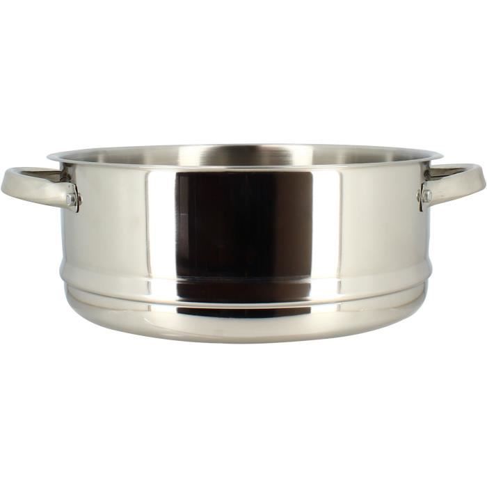Couscoussier - MENASTYL - 4615450 - Stainless steel - 10 liters - Suitable for all hobs including induction