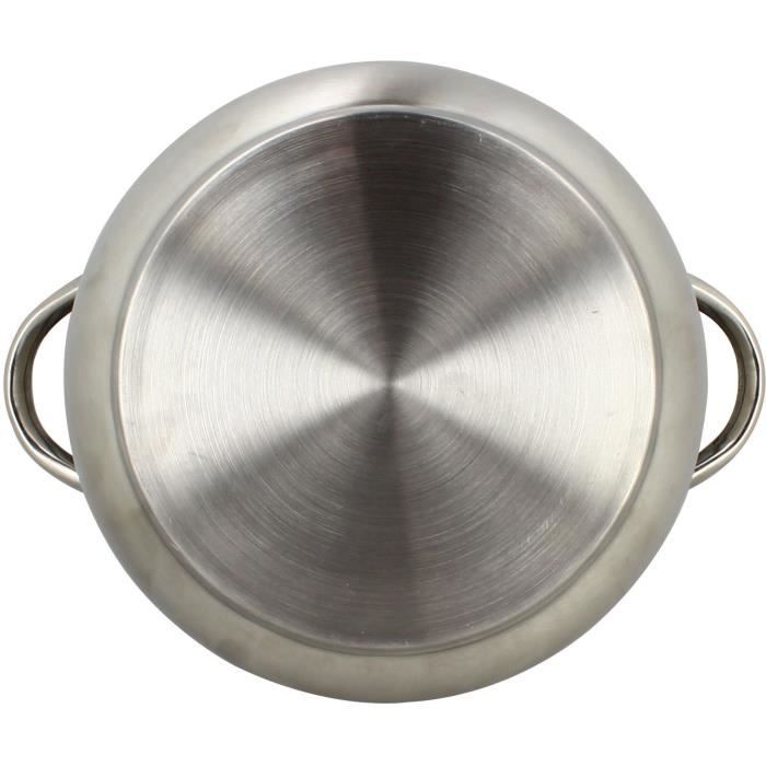Couscoussier - MENASTYL - 4615450 - Stainless steel - 10 liters - Suitable for all hobs including induction