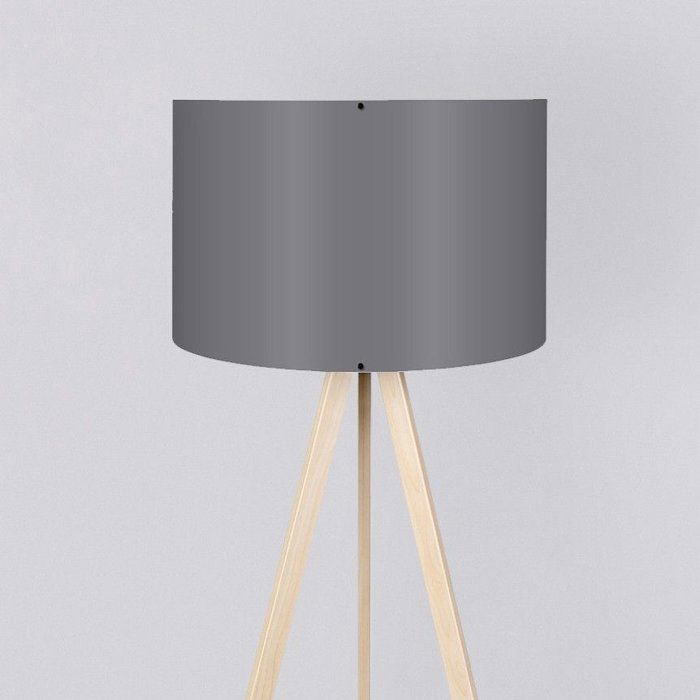 Lampadaire D BY M.RED Grey Oak - MDF - Style moderne - Eclairage ambiance