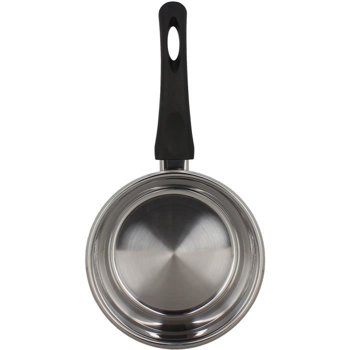 Casserole - MENASTYL - 6020242 - Stainless steel - 18 cm - Suitable for all heat sources including induction